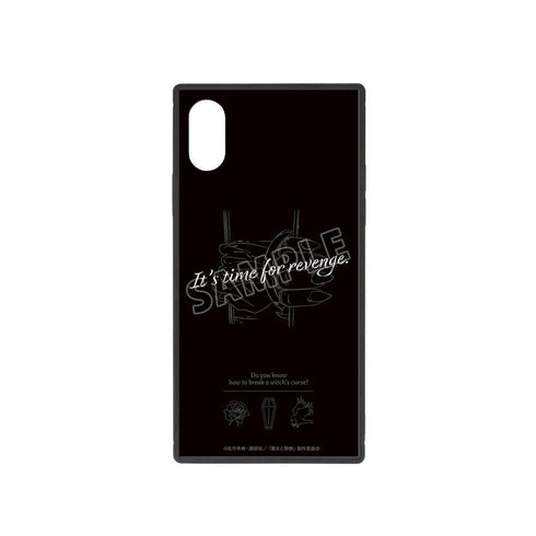 『魔女と野獣』「さあ、復讐の時間だ。」スクエア強化ガラスiPhoneケース【202503再販】