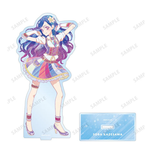 『アイカツ! 10th STORY ~未来へのSTARWAY~』風沢そら Ani-Art clear label BIGアクリルスタンド【202412再販】