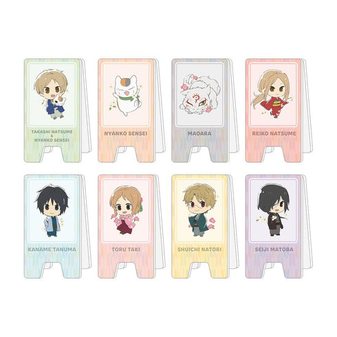 『夏目友人帳』トレーディング 15周年ちびキャライラスト アクリル立て看板風メモスタンド(単位/BOX)