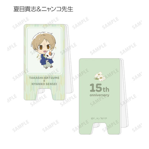 『夏目友人帳』トレーディング 15周年ちびキャライラスト アクリル立て看板風メモスタンド(単位/BOX)