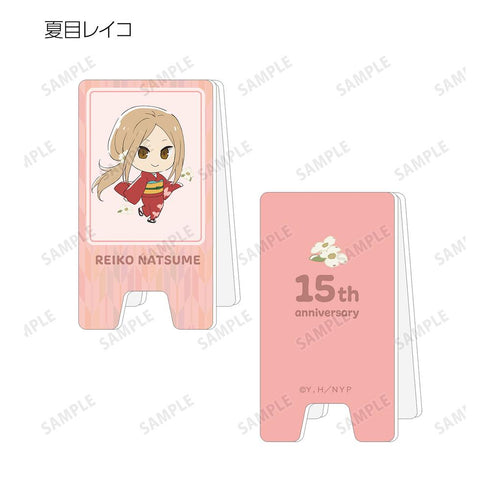『夏目友人帳』トレーディング 15周年ちびキャライラスト アクリル立て看板風メモスタンド(単位/BOX)