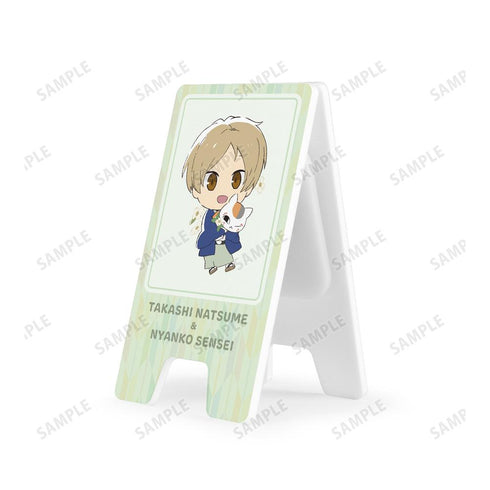 『夏目友人帳』トレーディング 15周年ちびキャライラスト アクリル立て看板風メモスタンド(単位/BOX)
