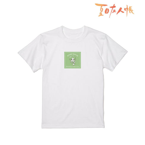 『夏目友人帳』夏目貴志&ニャンコ先生 15周年ちびキャライラスト Tシャツメンズ