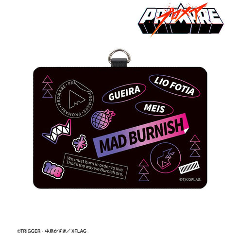 『プロメア』マッドバーニッシュ ネックストラップ付きパスケース【202508再販】