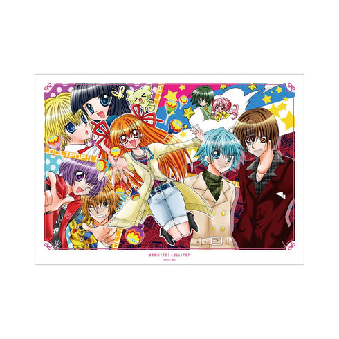 『まもって!ロリポップ』ニナと魔法使いコンビたち A3マット加工ポスター ver.C