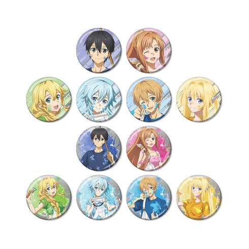 『ソードアート・オンライン』描き下ろし ペイントスタイルver. トレーディングメタリック缶バッジ(単位/BOX)【202609再販】