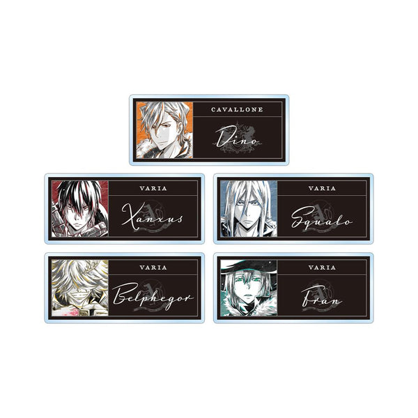 『家庭教師ヒットマンREBORN!』トレーディング Ani-Art BLACK LABEL アクリルネームプレート ver.B(単位/BOX)【202512再販】