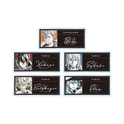 『家庭教師ヒットマンREBORN!』トレーディング Ani-Art BLACK LABEL アクリルネームプレート ver.B(単位/BOX)【202606再販】