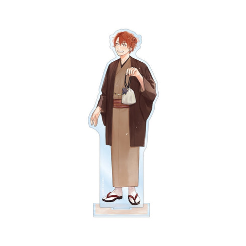『みなと商事コインランドリー』缶爪さわ先生 描き下ろし 湊 晃 和服ver. BIGアクリルスタンド
