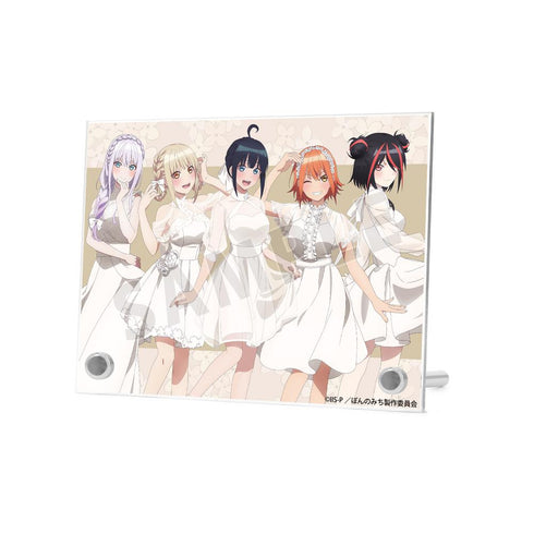 《Pon no Michi》全新繪製 團體照 白色禮服版 A6壓克力板