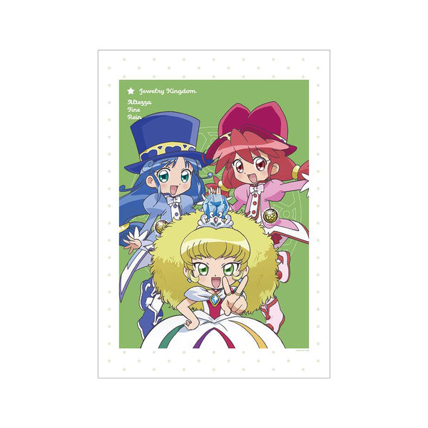 『ふしぎ星の☆ふたご姫』アルテッサ&ファイン&レイン A3マット加工ポスター