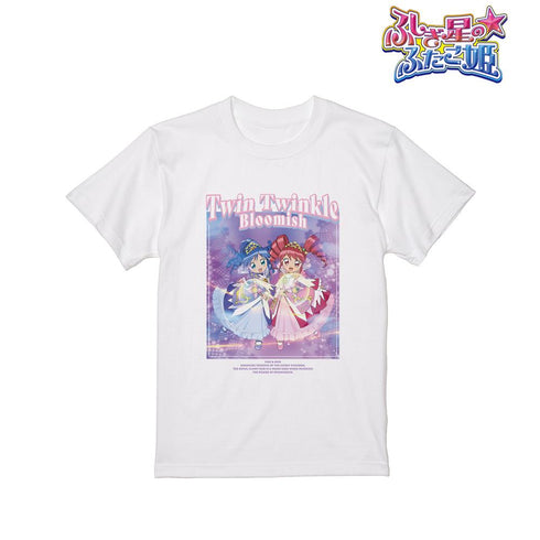 『ふしぎ星の☆ふたご姫』トゥイン・トゥインクル ブルーミッシュ Tシャツレディース