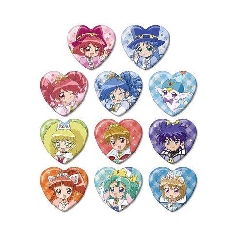 『ふしぎ星の☆ふたご姫』トレーディングハート型缶バッジ(単位/BOX)