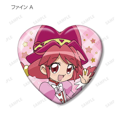 『ふしぎ星の☆ふたご姫』トレーディングハート型缶バッジ(単位/BOX)