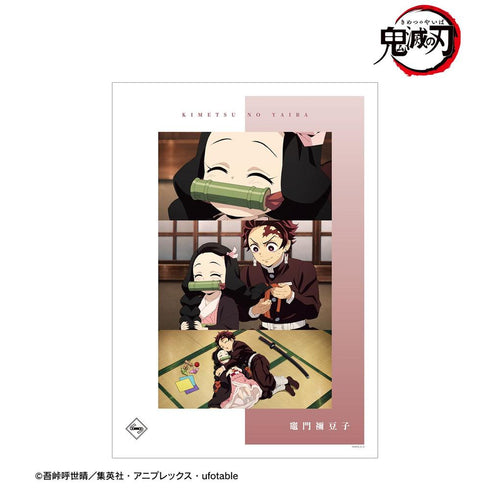 《鬼灭之刃》灶门祢豆子 场景A3哑光处理海报【202608再版】