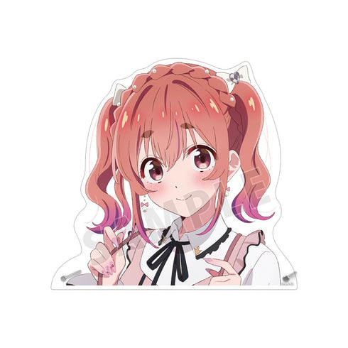 『彼女、お借りします』描き下ろし 桜沢 墨 ガーリーファッションver. 特大ダイカットアクリルパネル
