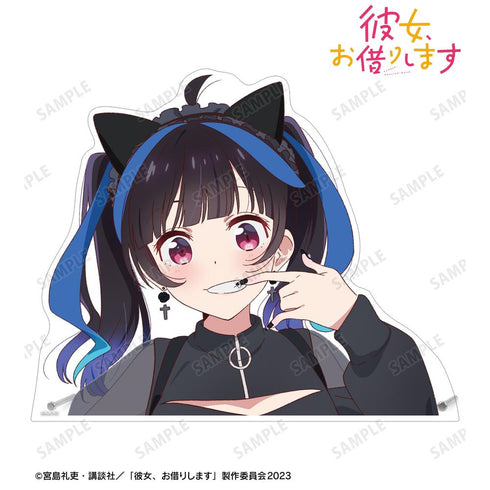 『彼女、お借りします』描き下ろし 八重森みに ガーリーファッションver. 特大ダイカットアクリルパネル【202508再販】