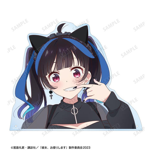 『彼女、お借りします』描き下ろし 八重森みに ガーリーファッションver. 特大ダイカットアクリルパネル【202508再販】