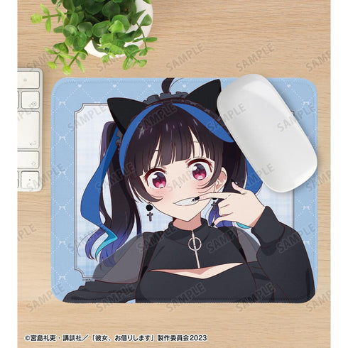 『彼女、お借りします』描き下ろし 八重森みに ガーリーファッションver. マウスパッド【202508再販】