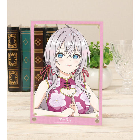 『時々ボソッとロシア語でデレる隣のアーリャさん』描き下ろし アーリャ チャイナドレスver. A5アクリルパネル【202501再販】
