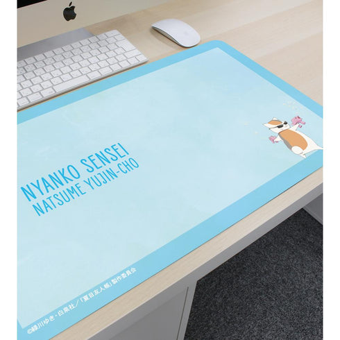 『夏目友人帳』描き下ろし ニャンコ先生 シャボン玉ver. マルチデスクマット【202602再販】