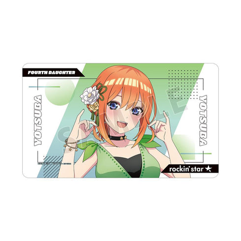 『五等分の花嫁∽』rockin’starコラボ 描き下ろし 中野四葉 ロックアイドルver. マルチデスクマット【202501再販】