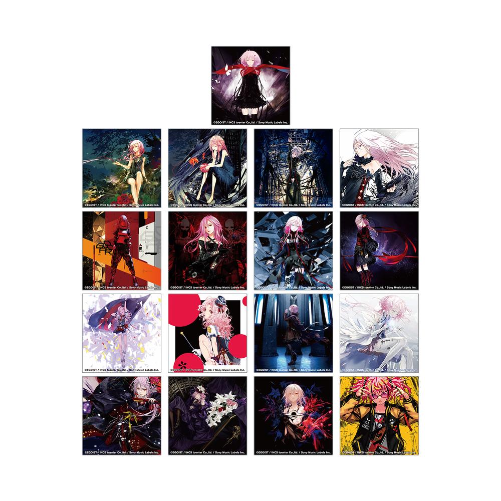 EGOIST』EGOIST ジャケットイラスト トレーディングアクリルカード(単位/BOX) – Anime Store JP