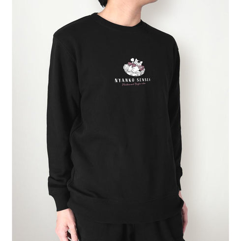 『夏目友人帳』描き下ろし ニャンコ先生 焼き芋ver. トレーナーメンズ【202602再販】