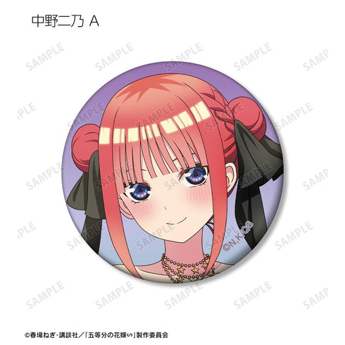 『五等分の花嫁∽』rockin’starコラボ 描き下ろし ロックアイドルver. トレーディングマット缶バッジ(単位/BOX)【202501再販】
