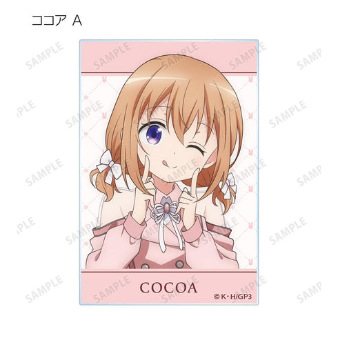 『ご注文はうさぎですか? BLOOM』描き下ろし アイドル制服ver. トレーディングアクリルカード(単位/BOX)【202507再販】