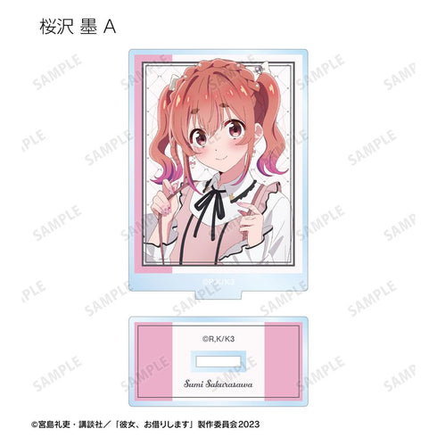 『彼女、お借りします』描き下ろし ガーリーファッションver. トレーディングアクリルスタンド(単位/BOX)【202508再販】