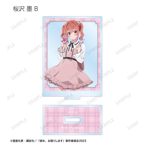 『彼女、お借りします』描き下ろし ガーリーファッションver. トレーディングアクリルスタンド(単位/BOX)【202508再販】