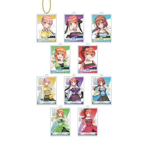 『五等分の花嫁∽』rockin’starコラボ 描き下ろし ロックアイドルver. トレーディングアクリルスタンドキーホルダー(単位/BOX)