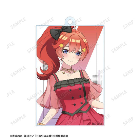 『五等分の花嫁∽』rockin’starコラボ 描き下ろし 中野五月 ロックアイドルver. 2連ワイヤーBIGアクリルキーホルダー【202501再販】
