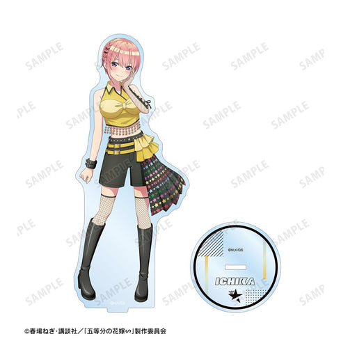 『五等分の花嫁∽』rockin’starコラボ 描き下ろし 中野一花 ロックアイドルver. BIGアクリルスタンド【202501再販】