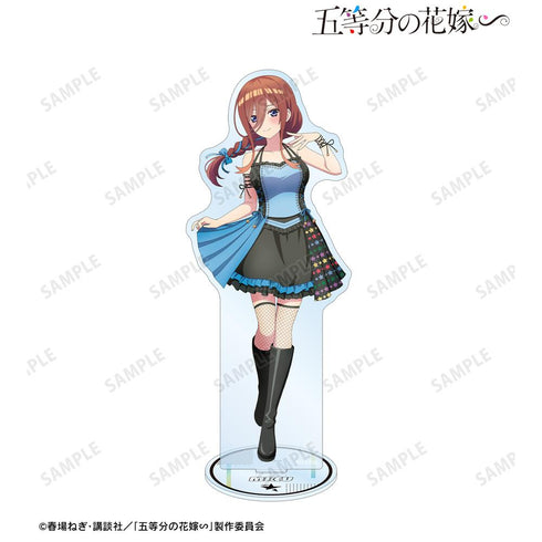『五等分の花嫁∽』rockin’starコラボ 描き下ろし 中野三玖 ロックアイドルver. BIGアクリルスタンド【202501再販】