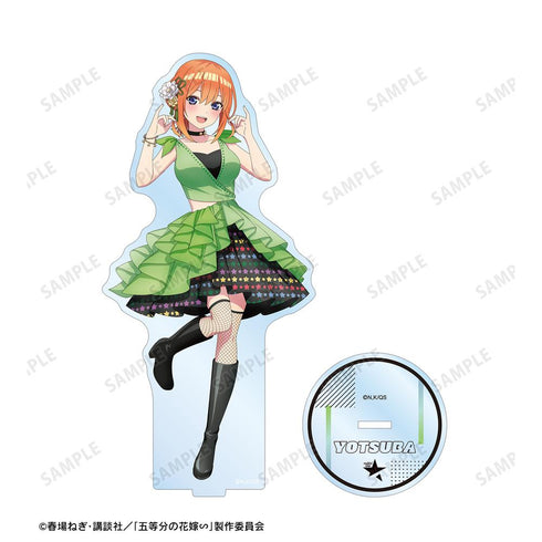 『五等分の花嫁∽』rockin’starコラボ 描き下ろし 中野四葉 ロックアイドルver. BIGアクリルスタンド【202501再販】