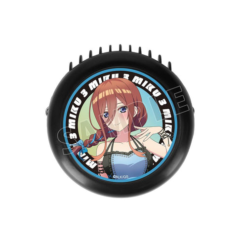 『五等分の花嫁∽』rockin’starコラボ 描き下ろし 中野三玖 ロックアイドルver. ハンディファン【202501再販】