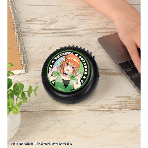 『五等分の花嫁∽』rockin’starコラボ 描き下ろし 中野四葉 ロックアイドルver. ハンディファン【202501再販】