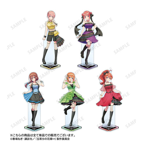 『五等分の花嫁∽』rockin’starコラボ 描き下ろし 中野一花 ロックアイドルver. 特大アクリルスタンド【202501再販】