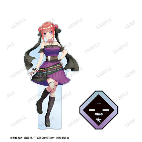 『五等分の花嫁∽』rockin’starコラボ 描き下ろし 中野二乃 ロックアイドルver. 特大アクリルスタンド【202501再販】