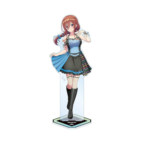 『五等分の花嫁∽』rockin’starコラボ 描き下ろし 中野三玖 ロックアイドルver. 特大アクリルスタンド【202501再販】