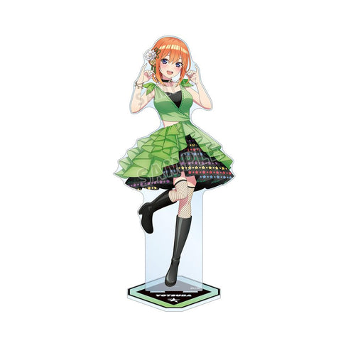 『五等分の花嫁∽』rockin’starコラボ 描き下ろし 中野四葉 ロックアイドルver. 特大アクリルスタンド【202501再販】