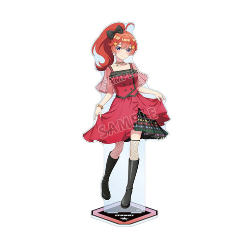 『五等分の花嫁∽』rockin’starコラボ 描き下ろし 中野五月 ロックアイドルver. 特大アクリルスタンド【202501再販】