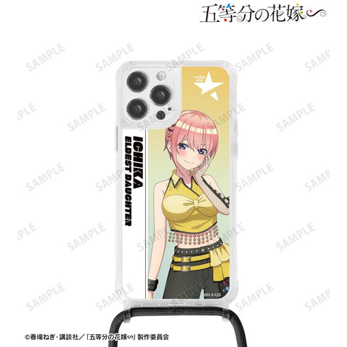 『五等分の花嫁∽』rockin’starコラボ 描き下ろし 中野一花 ロックアイドルver. ショルダーiPhoneケース【202501再販】