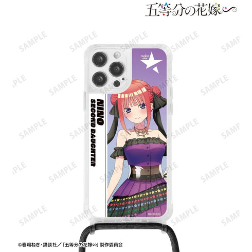『五等分の花嫁∽』rockin’starコラボ 描き下ろし 中野二乃 ロックアイドルver. ショルダーiPhoneケース【202501再販】