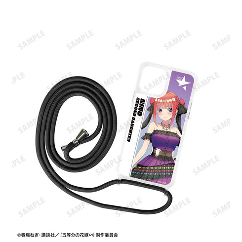 『五等分の花嫁∽』rockin’starコラボ 描き下ろし 中野二乃 ロックアイドルver. ショルダーiPhoneケース【202501再販】