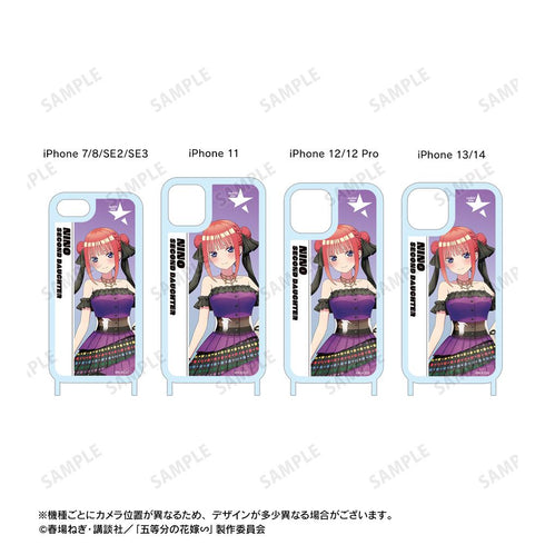 『五等分の花嫁∽』rockin’starコラボ 描き下ろし 中野二乃 ロックアイドルver. ショルダーiPhoneケース【202501再販】