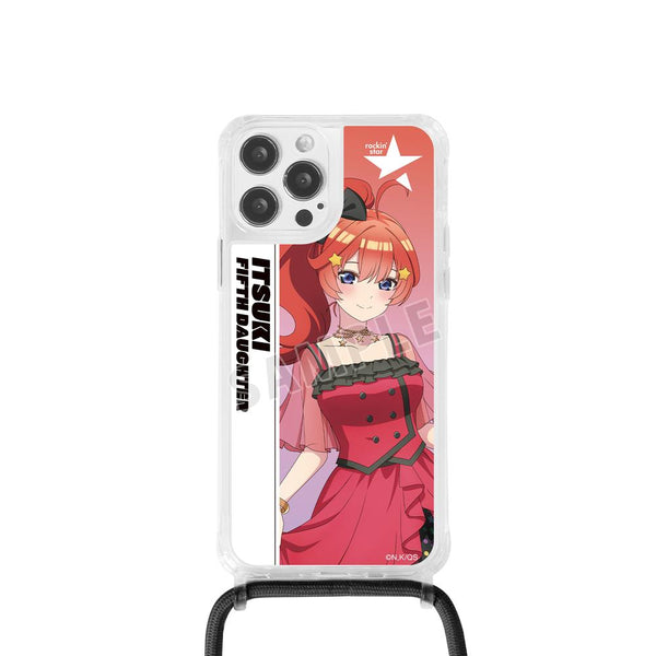 『五等分の花嫁∽』rockin’starコラボ 描き下ろし 中野五月 ロックアイドルver. ショルダーiPhoneケース【202501再販】