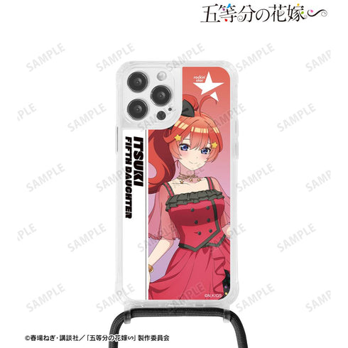 『五等分の花嫁∽』rockin’starコラボ 描き下ろし 中野五月 ロックアイドルver. ショルダーiPhoneケース【202501再販】